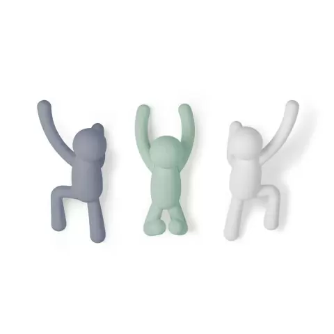 Вешалки-крючки Umbra Buddy, пастельные