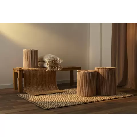 Корзина плетеная dholak beige из коллекции ethnic, размер m