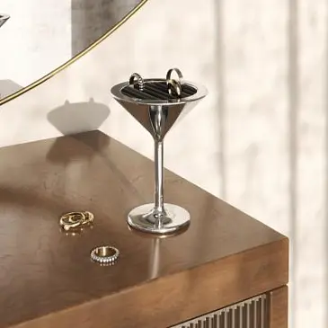 Подставка для колец Umbra Tini Martini, хром