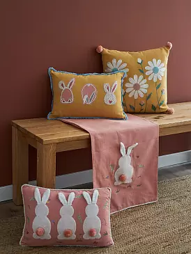 Подушка декоративная spring daisies из коллекции easter essential, 45х45 см