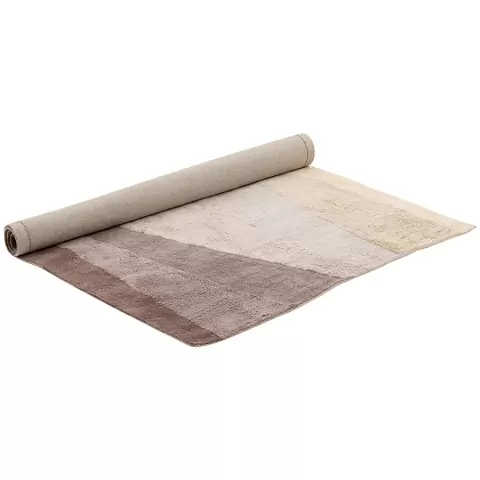 Ковер из хлопка с рисунком rice plantation из коллекции terra, 120х180 см