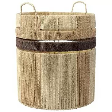 Корзина плетеная bongo chocolate из коллекции ethnic, размер m