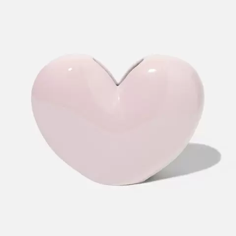 Ваза для цветов love, 15,5 см, светло-розовая