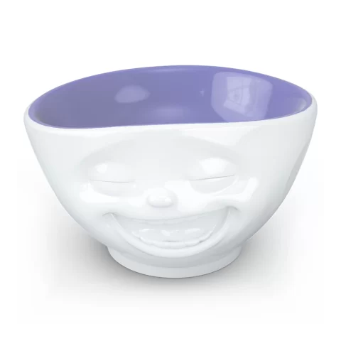 Чаша Tassen Laughing, 500 мл, белая/лавандовая