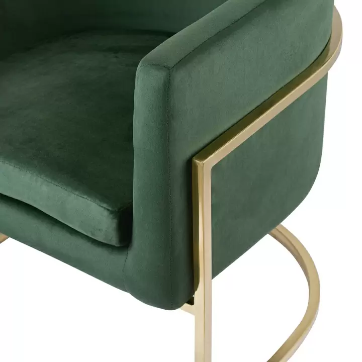 Кресло rufus, темно-зеленое