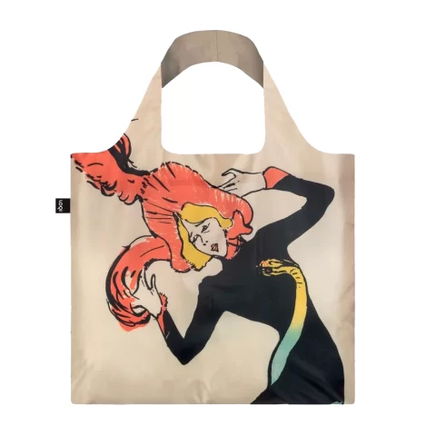 Складная сумка LOQI HENRI DE TOULOUSE-LAUTREC Jane Avril & Aristide Bruant