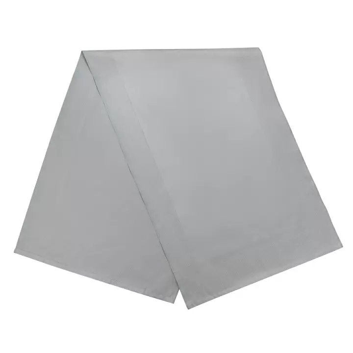 Дорожка на стол классическая серого цвета из хлопка из коллекции essential, 53х150 см