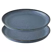 Набор тарелок Liberty Jones Cosmic Kitchen D21 см, голубые, 2 шт