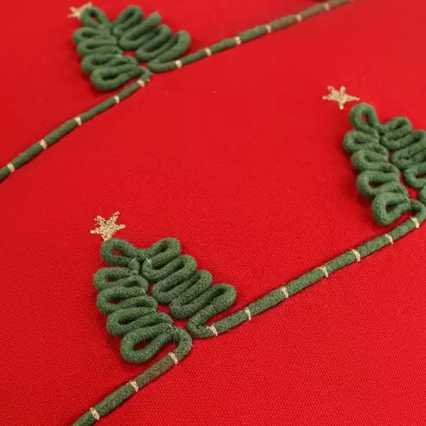 Чехол на подушку christmas forest из коллекции new year essential