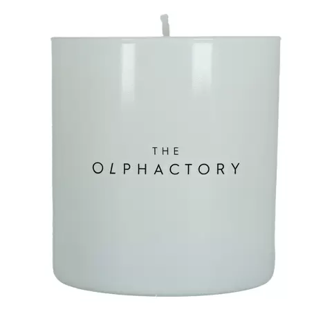 Свеча ароматическая the olphactory, white insignia, silken tobacco, 60 ч
