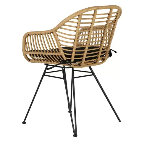 Стул vetle bent, ротанг