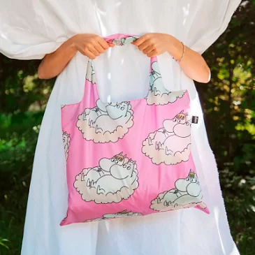Складная сумка LOQI MOOMIN Cloud