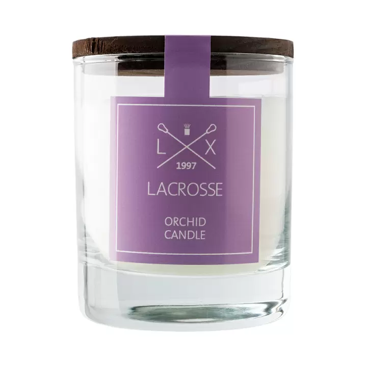 Свеча ароматическая в стекле Ambientair Lacrosse Орхидея, 40ч