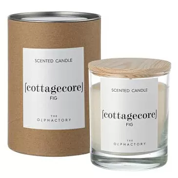 Свеча ароматическая the olphactory, cottagecore, fig, 40 ч