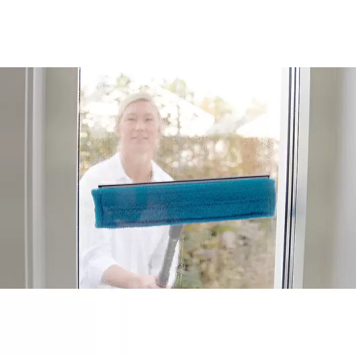 Швабра для мытья стекол и зеркал со сменной насадкой Nordic Stream