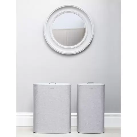 Корзина для белья tota™ 90 л, серая