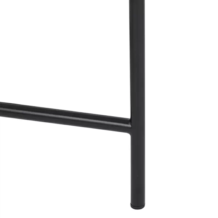 Столик кофейный Bergenson Bjorn Benigni, черный, 42,5х46 см