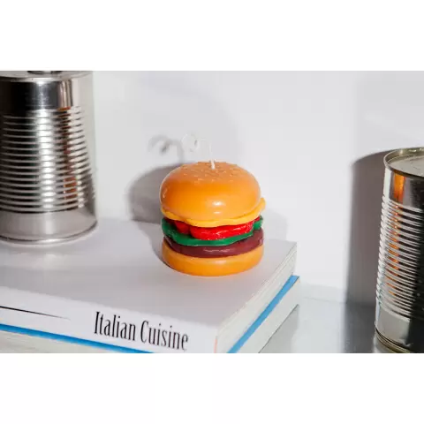 Свеча fast food, burger, 6 см