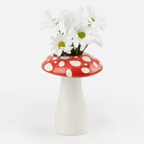 Ваза для цветов amanita, 19 см