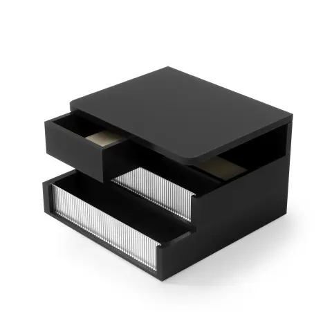 Шкатулка для украшений Umbra Malibu, черная
