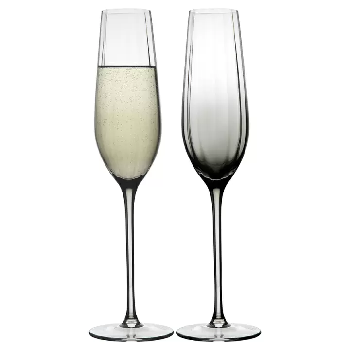 Набор бокалов для шампанского Liberty Jones Gemma Agate, 225 мл, 2 шт