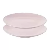 Набор тарелок simplicity, D21,5 см, розовые, 2 шт.