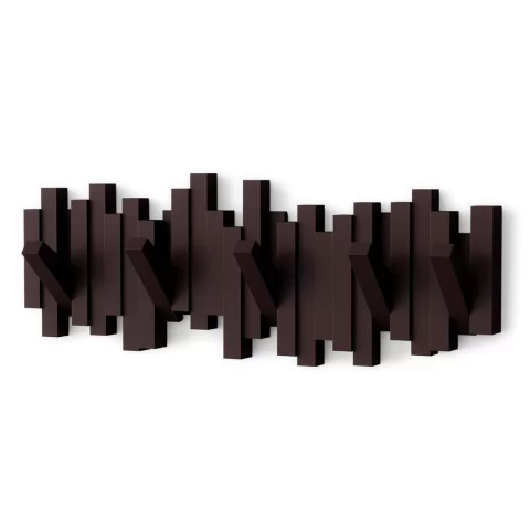 Вешалка настенная Umbra Sticks, эспрессо