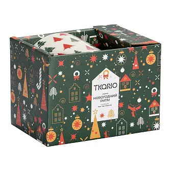 Кружка Новогодний ритм из коллекции new year essential, 345мл