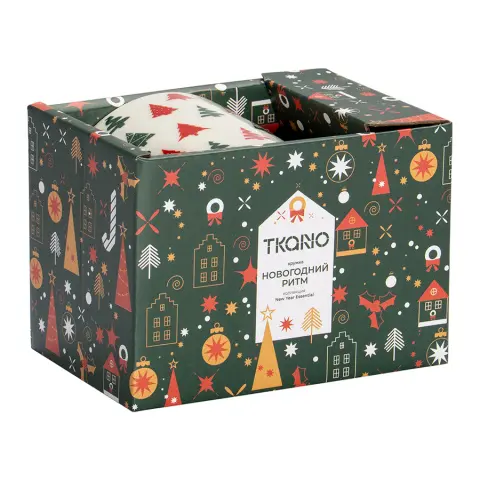 Кружка Новогодний ритм из коллекции new year essential, 345мл