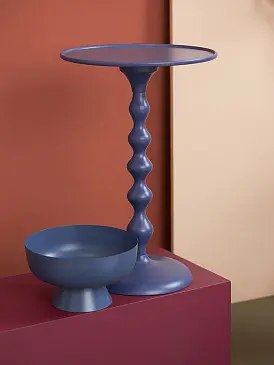 Столик приставной fluid, D38 см, сумерки