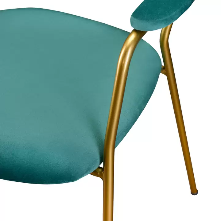 Кресло eirill, велюр, темно-зеленое