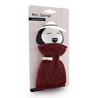 Держатель для губки Peleg Design Mrs. Sponge — кухонный держатель на присоске для раковины и ванны