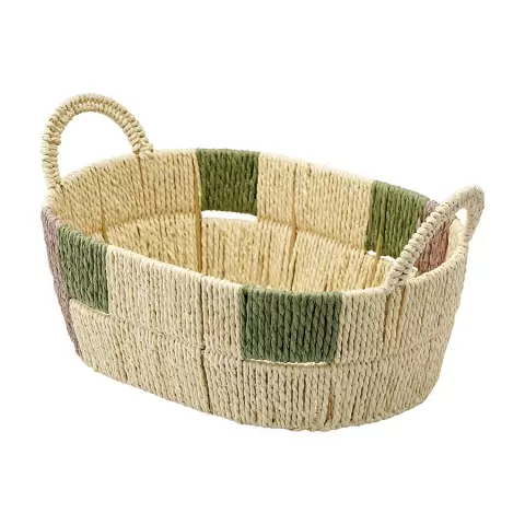 Корзина плетеная овальная bodhran nature из коллекции ethnic, размер m
