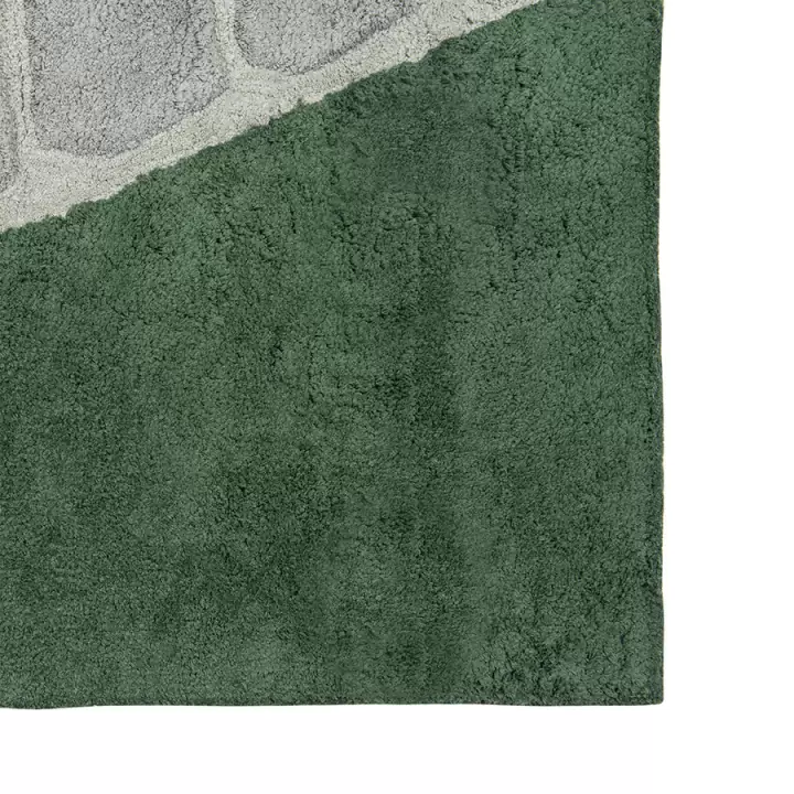 Ковер из хлопка с рисунком tea plantation из коллекции terra, 160х230 см