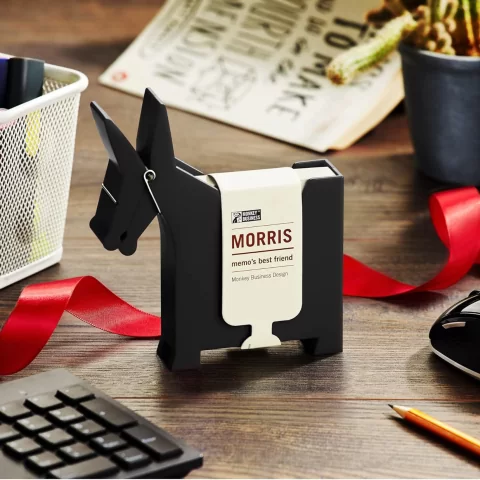 Настольный органайзер для заметок Monkey Business Morris, тёмно-серый