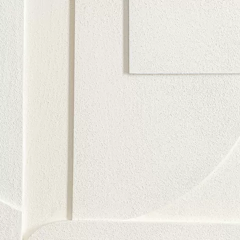 Панно декоративное с эффектом 3d minimalism, 50х70 см, белый\бежевый