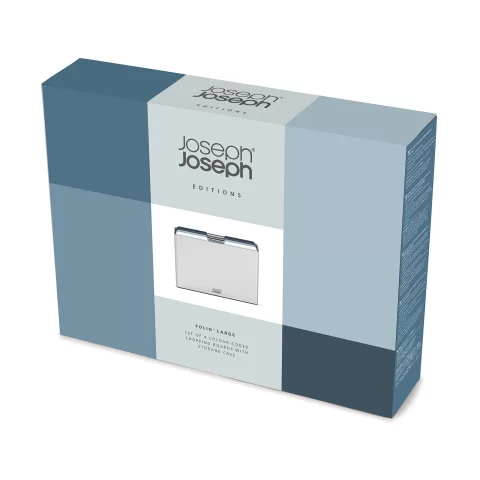 Набор разделочных досок Joseph Joseph Folio Large Sky, 4 шт в кейсе