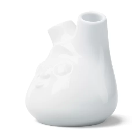 Ваза Tassen Cheeky, 10 см, белая
