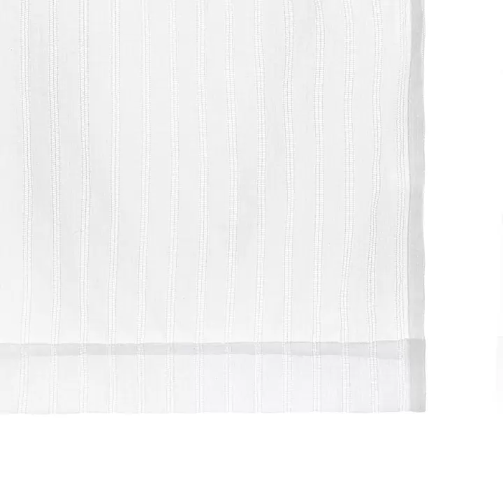Тюль из хлопка белого цвета из коллекции essential, 140х290 см