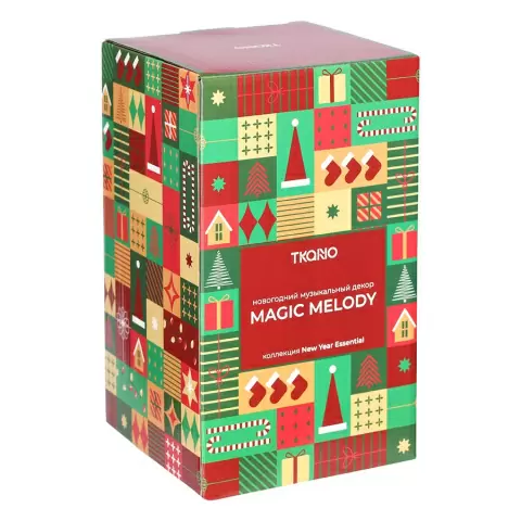 Новогодний музыкальный декор magic melody из коллекции new year essential