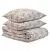 Комплект постельного белья из сатина с принтом "Цветы" из коллекции prairie, 200х220 см