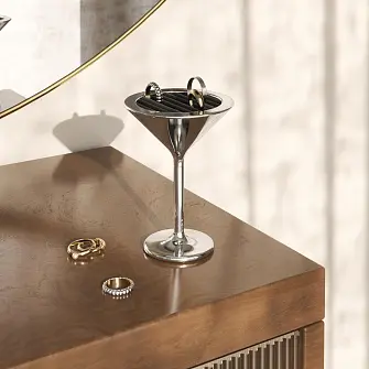 Подставка для колец Umbra Tini Martini, хром