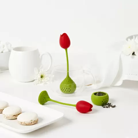 Ситечко для заваривания чая OTOTO Tulip (тюльпан), заварник для листового чая