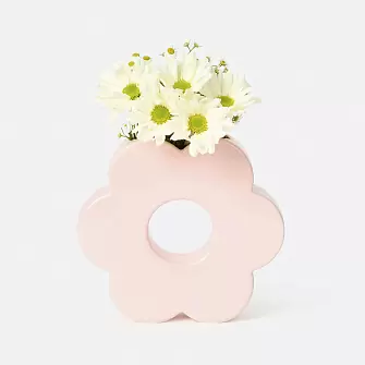 Ваза для цветов daisy, 20 см, розовая
