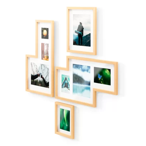 Набор фоторамок Umbra Mingle Gallery 4 шт, дерево