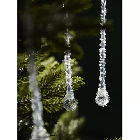 Набор ёлочных украшений icy sparkles из коллекции new year essential, 6 шт.