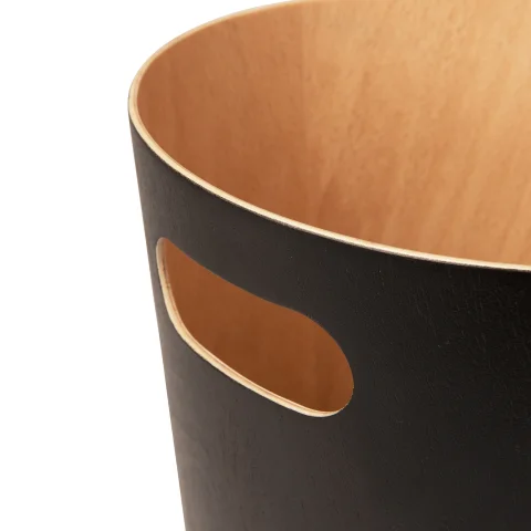 Корзина для мусора Umbra Woodrow, черная