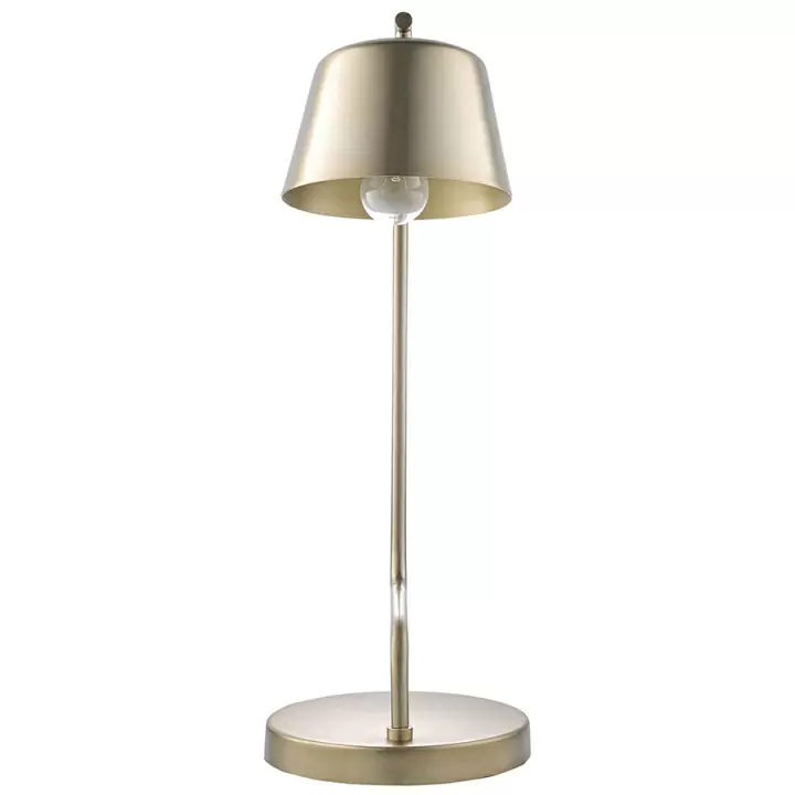 Лампа настольная enkel mon, D20,5х57 см, золотистая