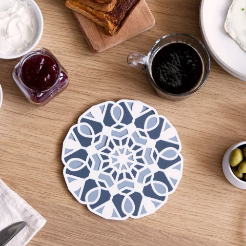 Подставка под горячее 3в1 Peleg Design TriveTile, белый/серый