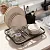 Компактная сушилка для посуды в раковину Umbra Sinkin, черная